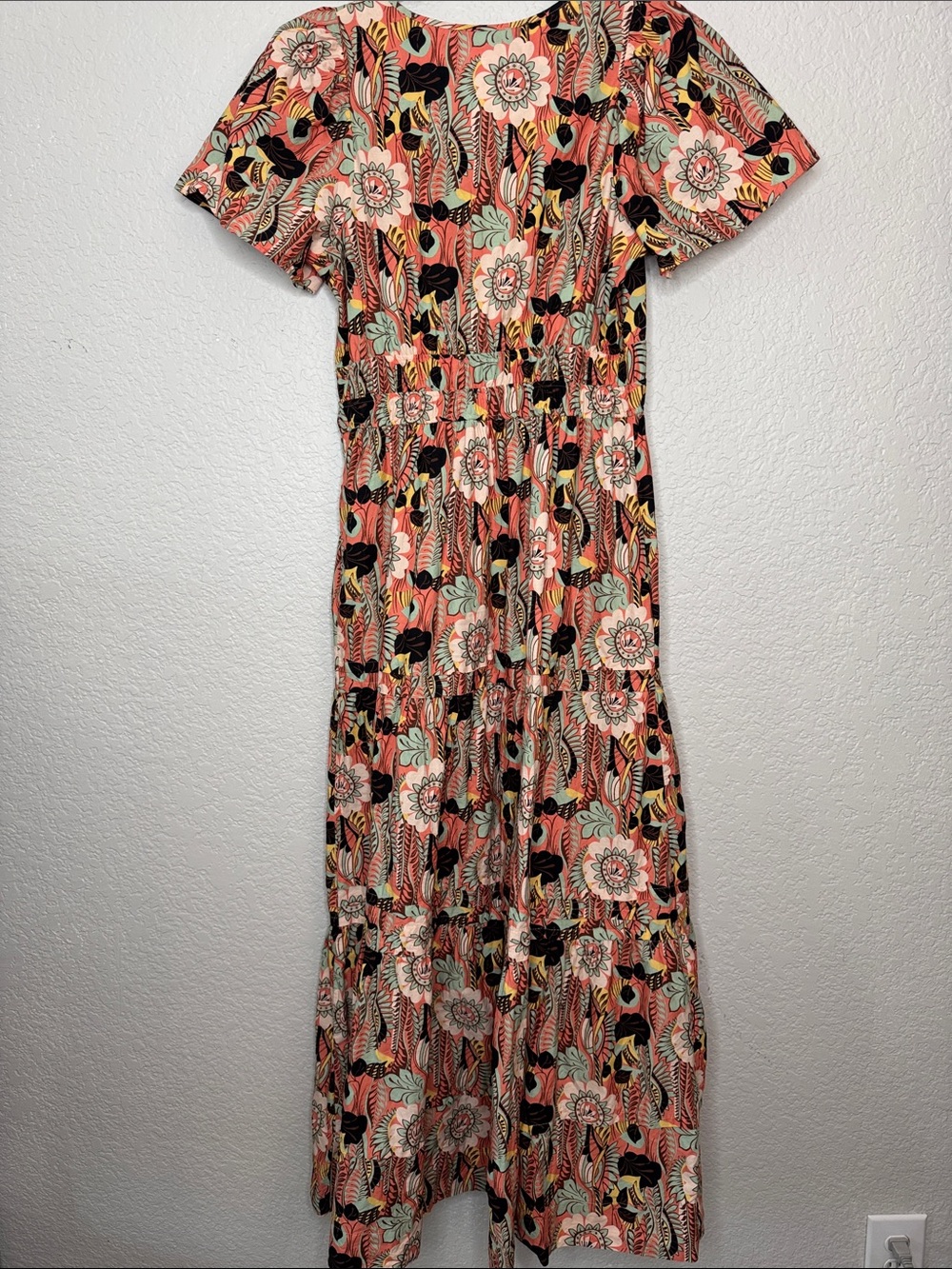 Maeve Anthropologie Somerset Maxi Dress Size Small Floral - Picture 9 of 10
